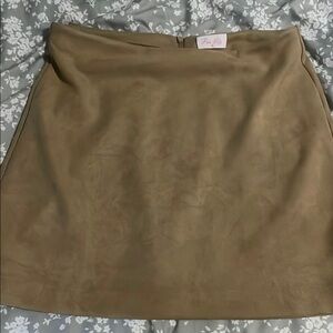 Tan Skirt